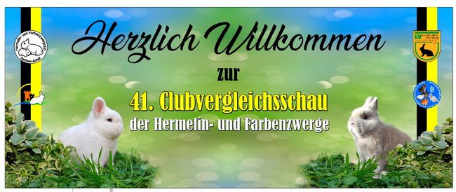 41. Hermelin- und Farbenzwerge-Club-Vergleichsschau 2024